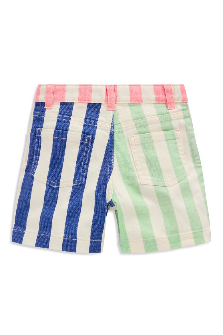 Kids' Stripe Denim Shorts, Alternate, color, MULTI HOTCH POTCH STRIPE