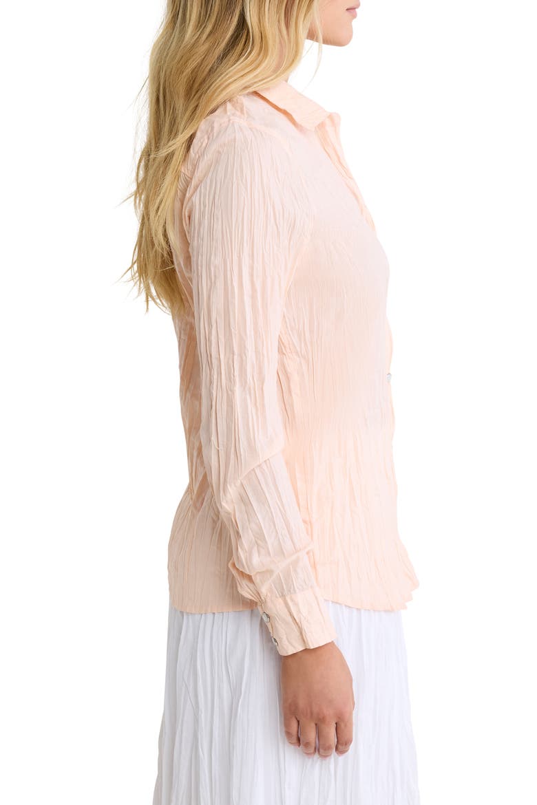 Core Cotton Long Sleeve Button-Up Shirt, Alternate, color, SHERBERT