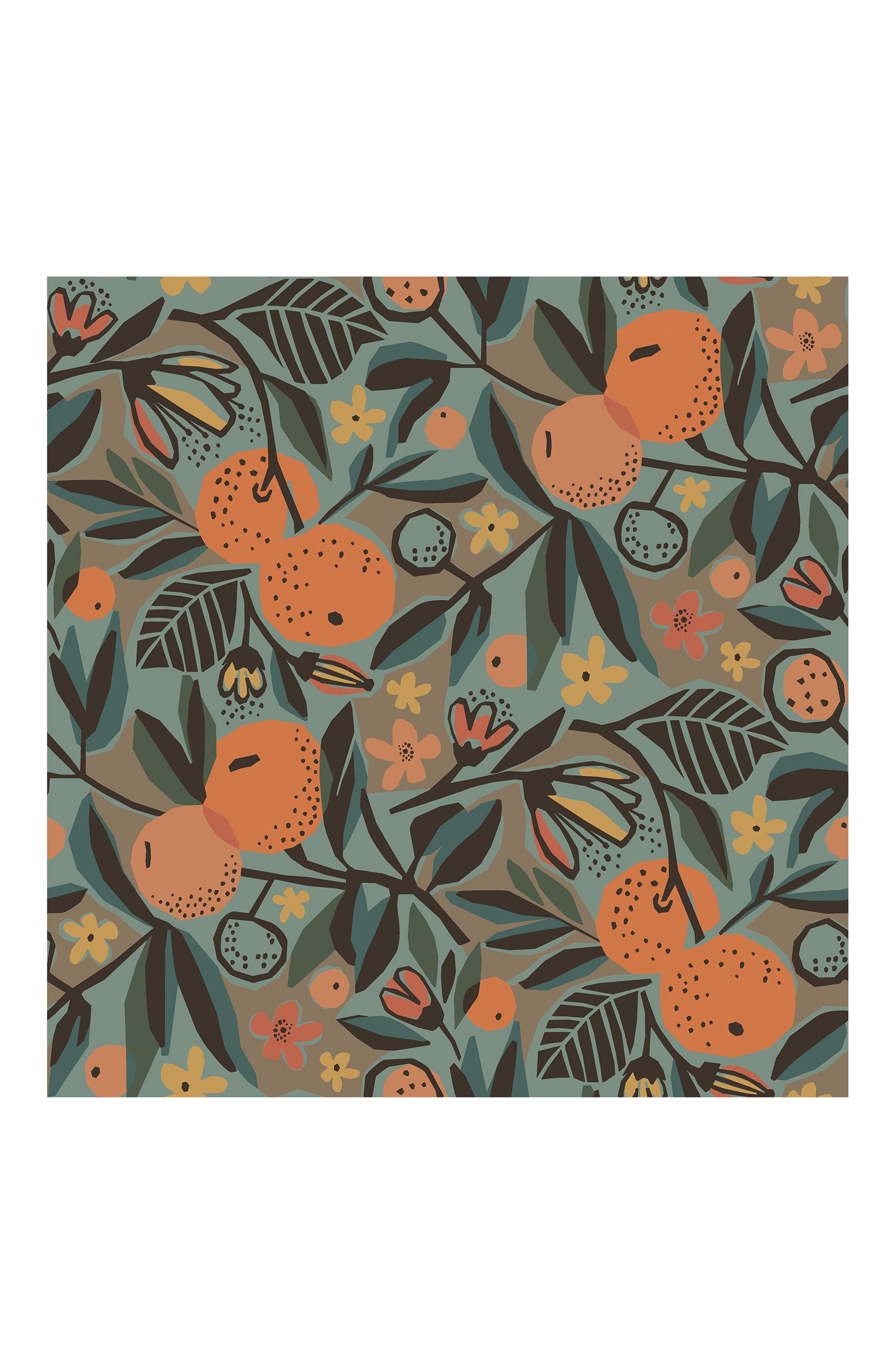 Wallpops Clementine Garden Wallpaper