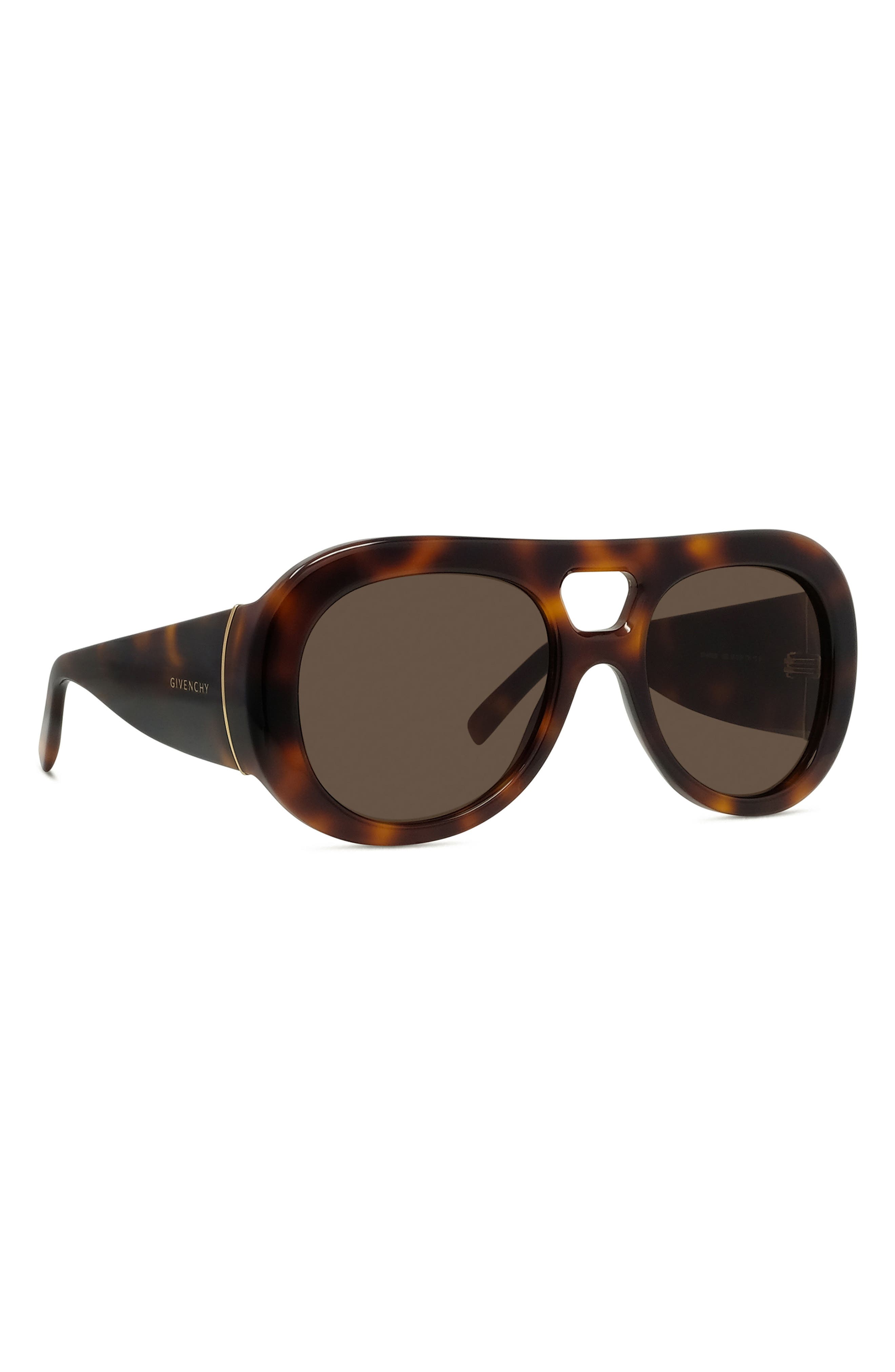 Женские солнцезащитные очки Givenchy Bold 53mm Gradient Round Sunglasses — фото 7
