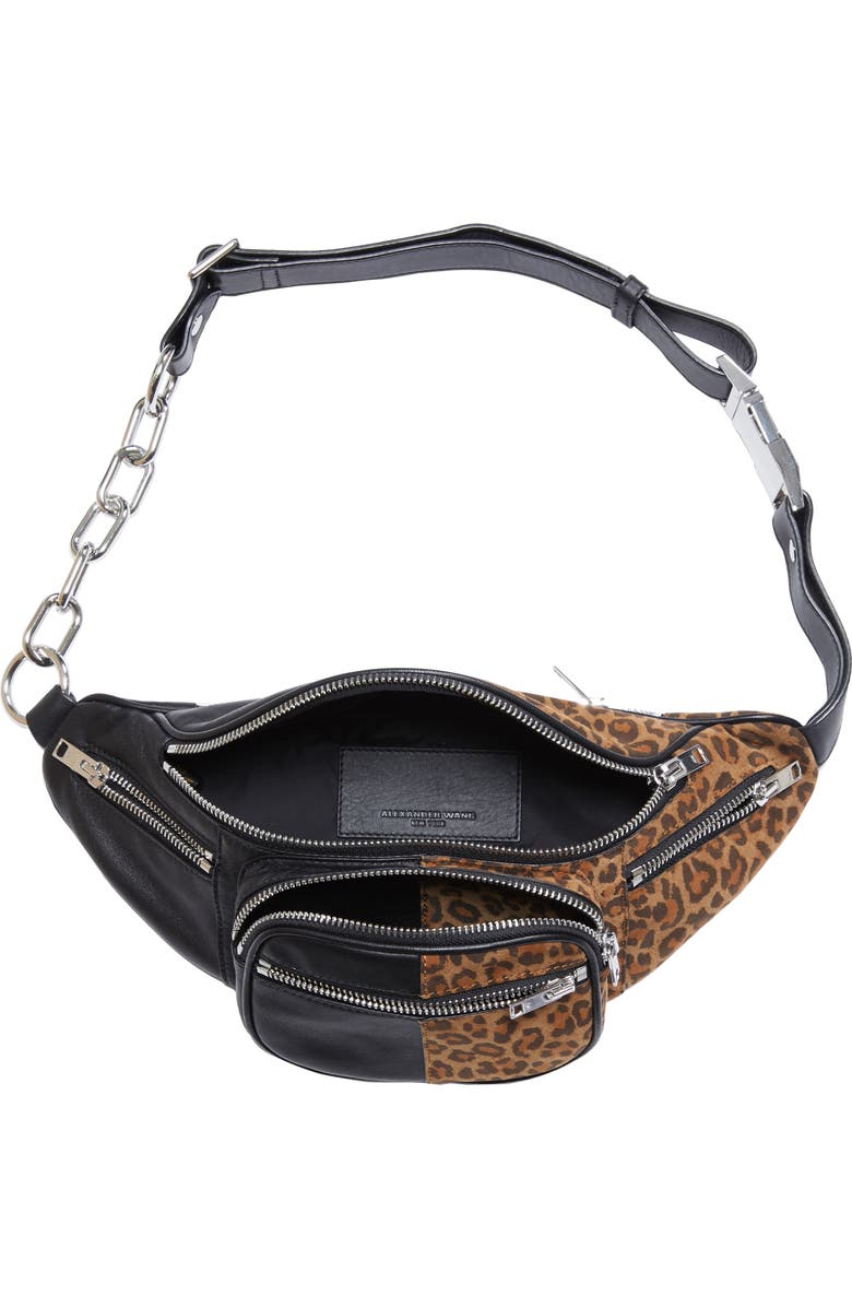 Alexander Wang Attica Leather Fanny Pack, Alternate, color,