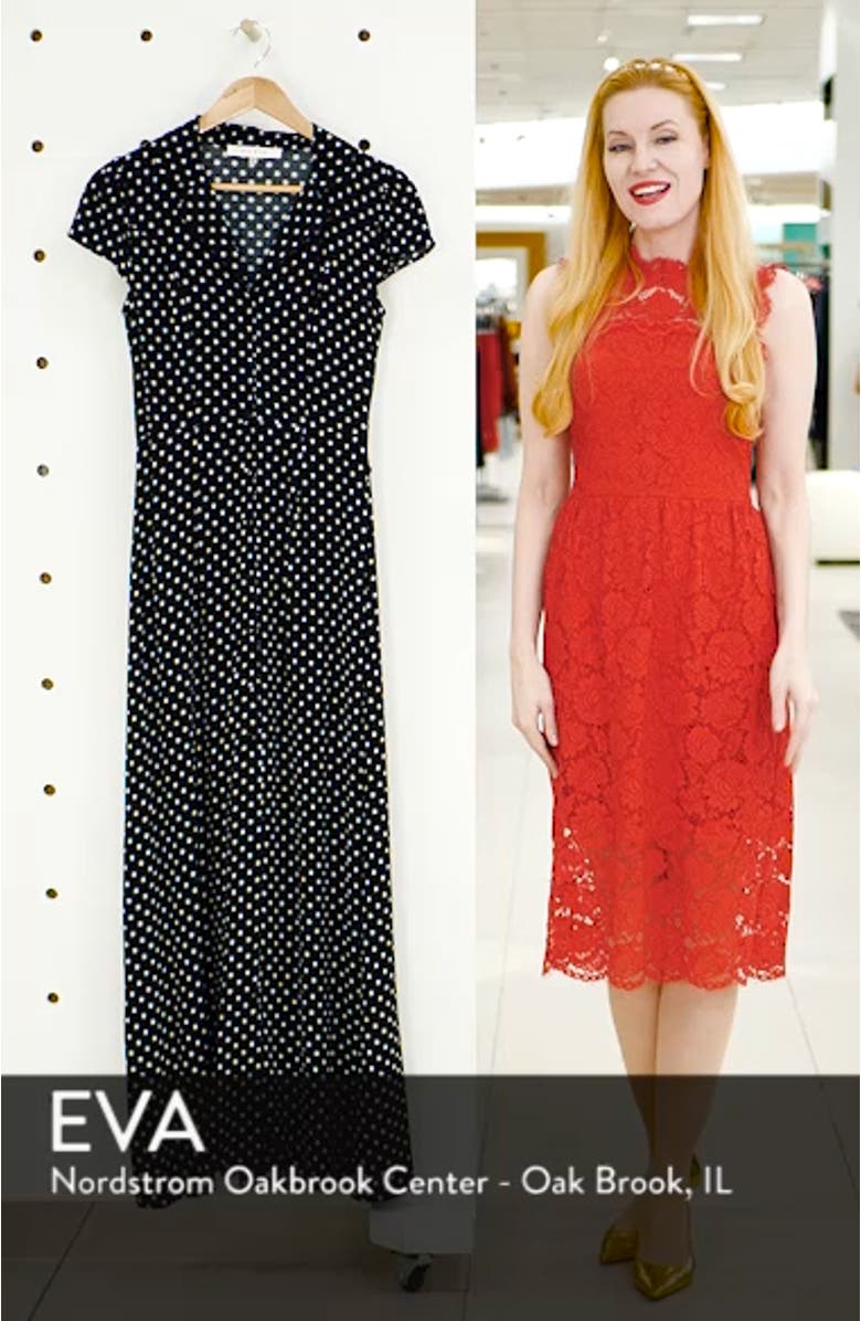 Polka Dot Maxi Dress, sales video thumbnail
