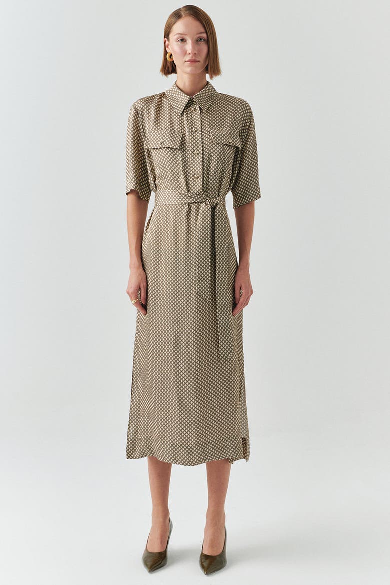 Sasha Midi Dress, Main, color, MULTI COLOR