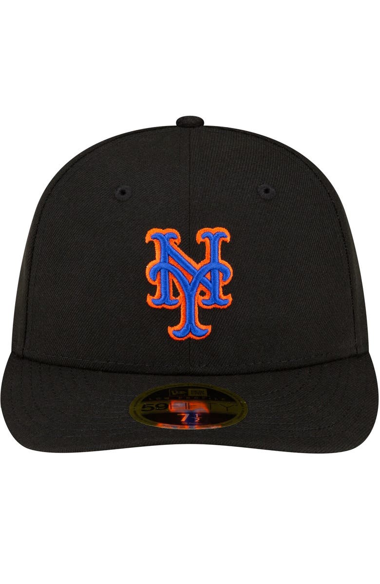 New Era Men's New Era  Black New York Mets Authentic Collection Alternate On-Field Low Profile 59FIFTY Fitted Hat, Alternate, color, 