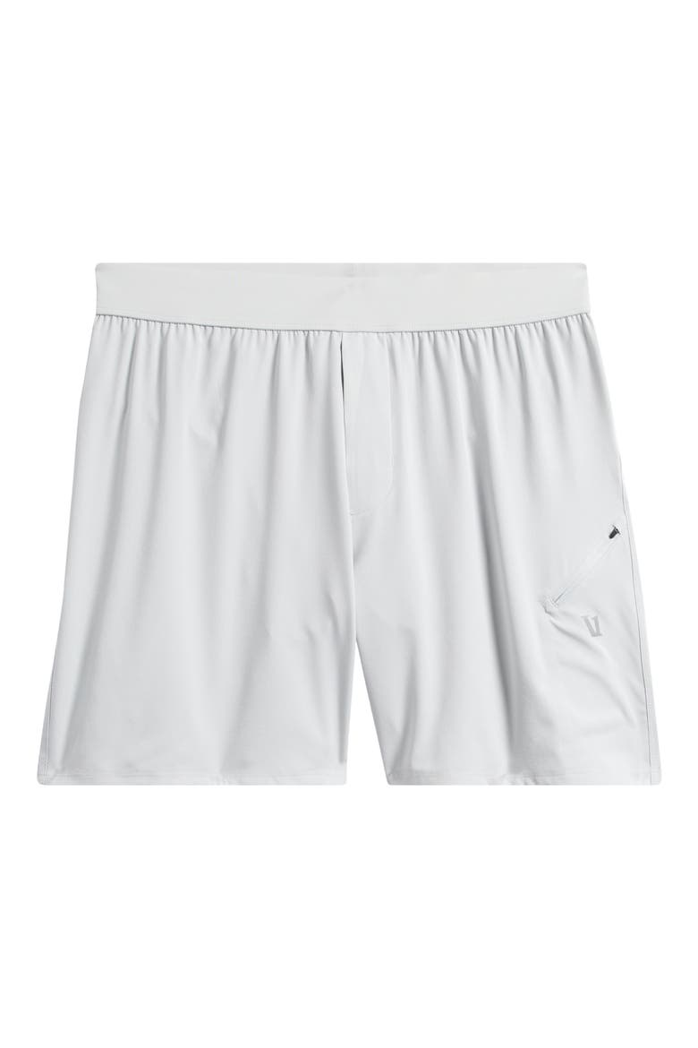 Qualify Running Shorts, Alternate, color, SKY GREY