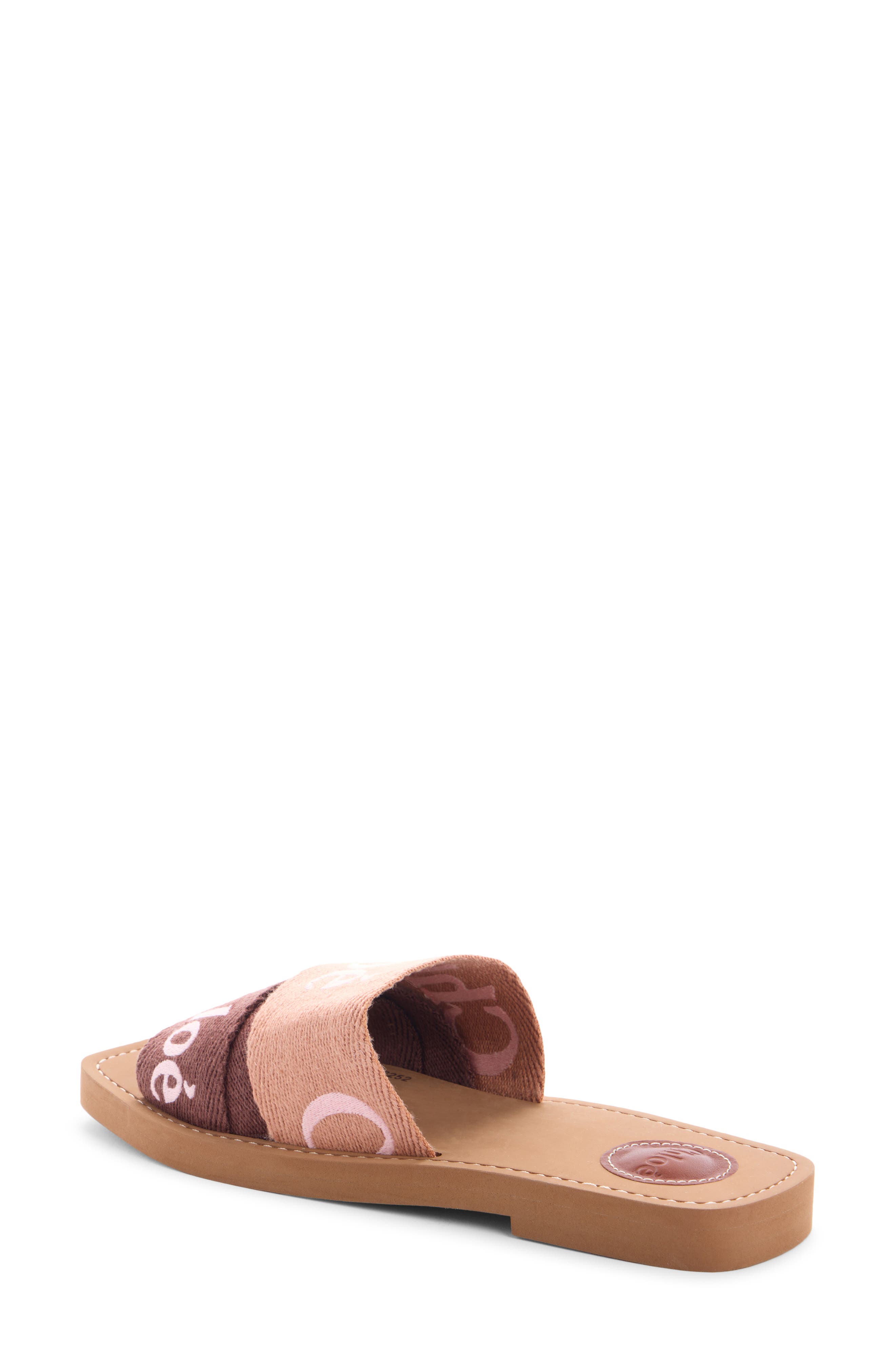 Woody Slide Sandal, Alternate, color, COFFEE PINK