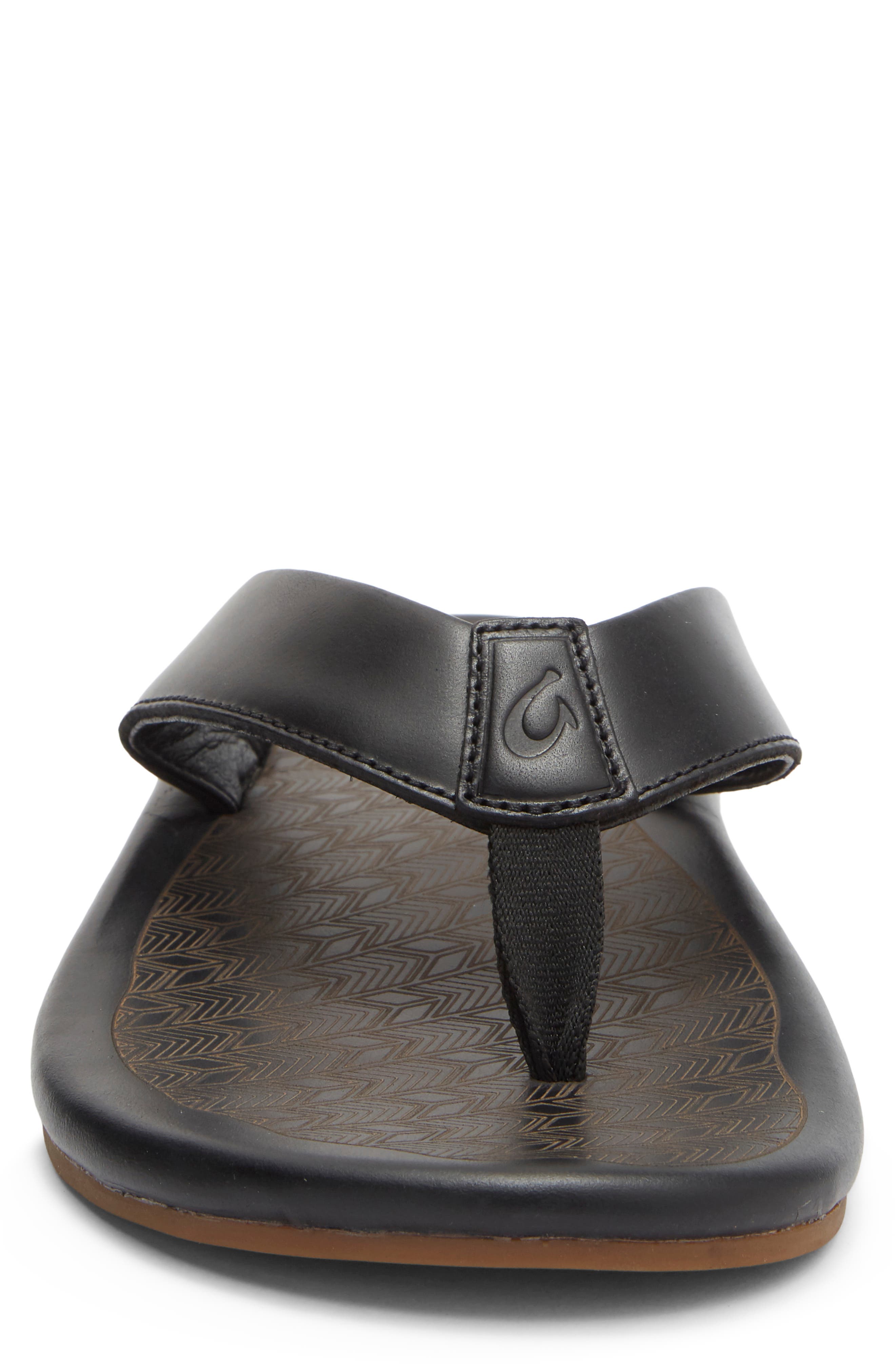 Ilikai Flip Flop, Alternate, color, BLACK/ BLACK