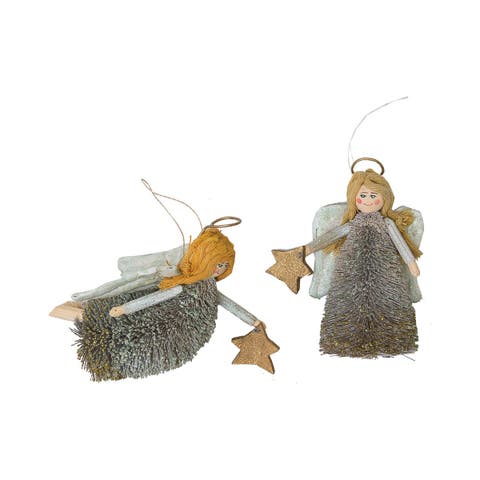 Celestial Angel Christmas Xmas Ornament A/2