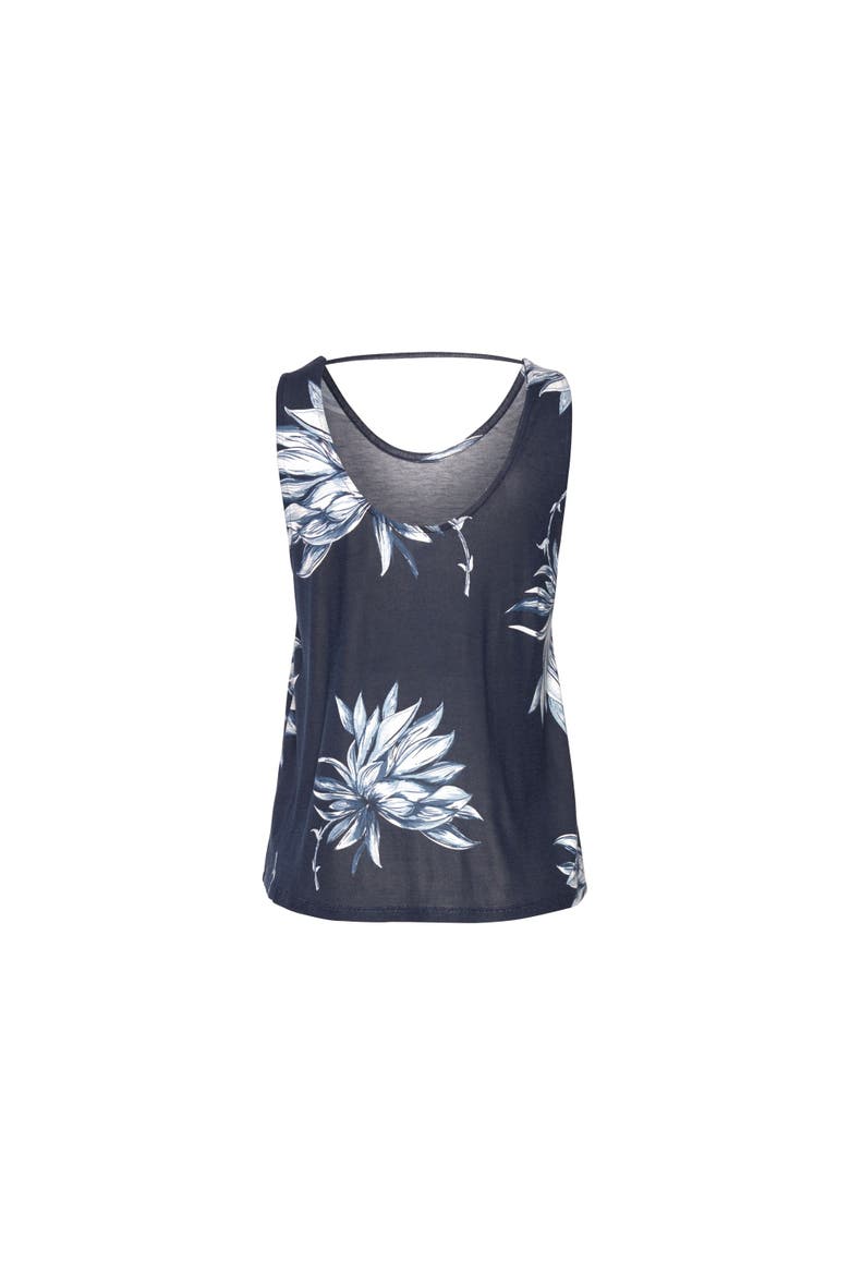 Sleeveless Tank Top, Alternate, color, Dark Blue Multi