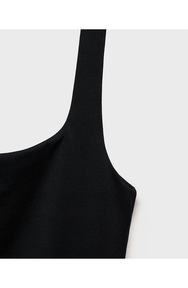 MANGO Fitted Tank Bodysuit, Alternate, color,