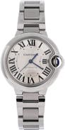 Pre-Owned Cartier Ballon Bleu de Cartier Automatic Watch Stainless Steel 33