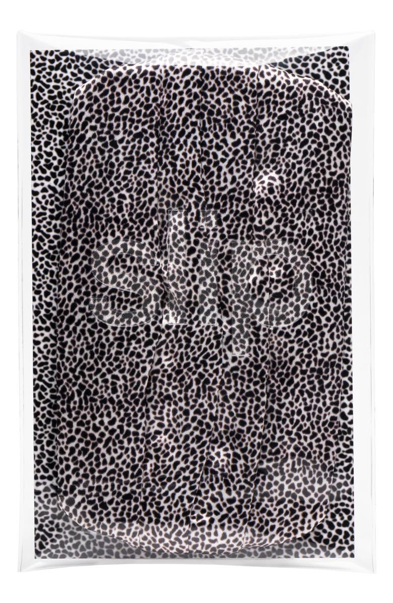 slip Pure Silk Adult Pleated Face Covering, Alternate, color, Leopard