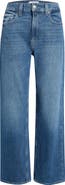 PAIGE Stevie High Waist Ankle Straight Leg Jeans