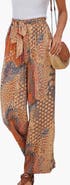 LASCANA Printed Wide Leg Pants