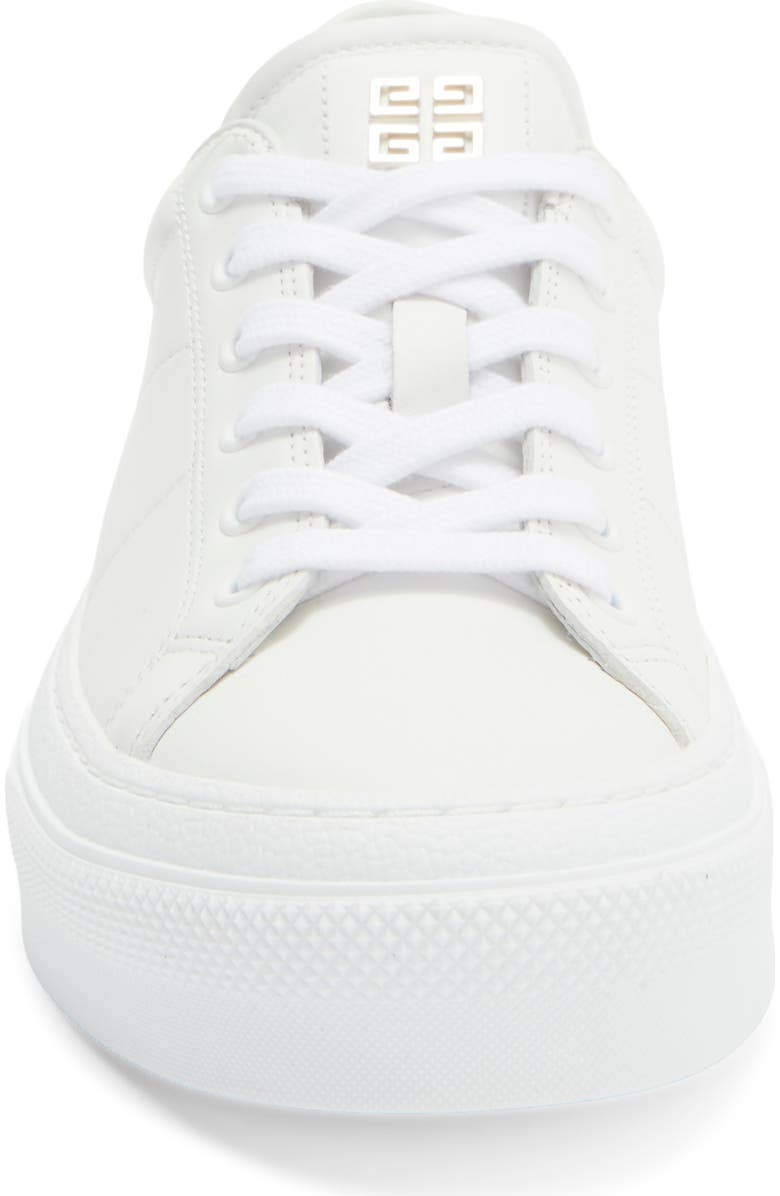 Givenchy City Platform Sneaker, Alternate, color, White Black