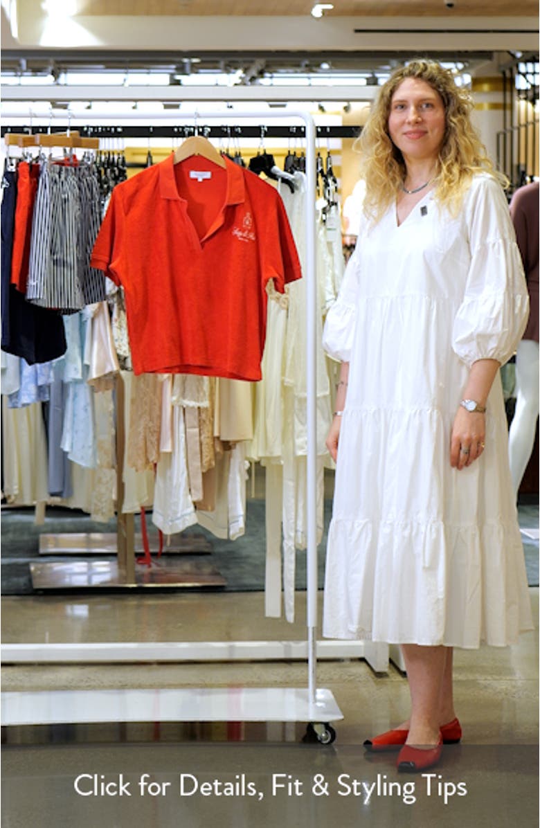 Vendome Cotton Terry Polo, sales video thumbnail