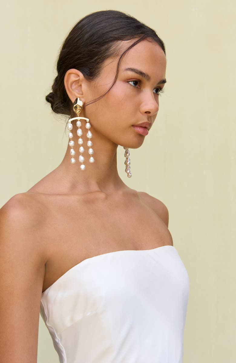 Cult Gaia Shivani Drop Earrings, Alternate, color,