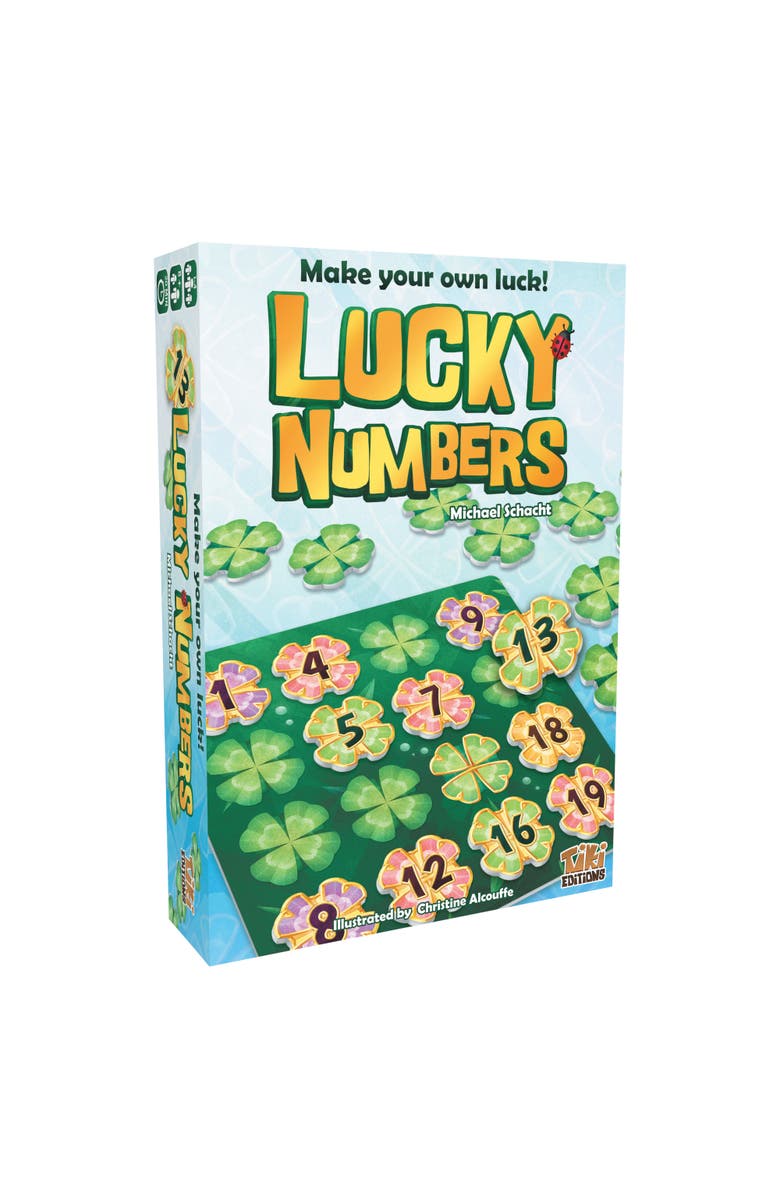 Tiki Editions Lucky Numbers Game, Main, color, Multicolored