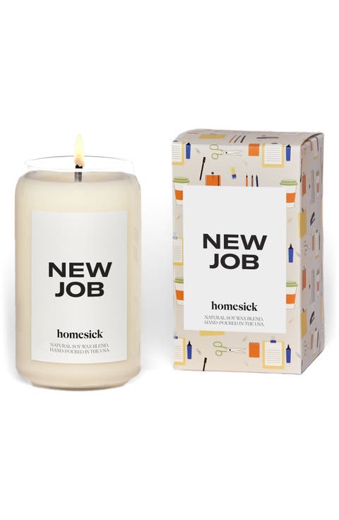 New Job Candle
