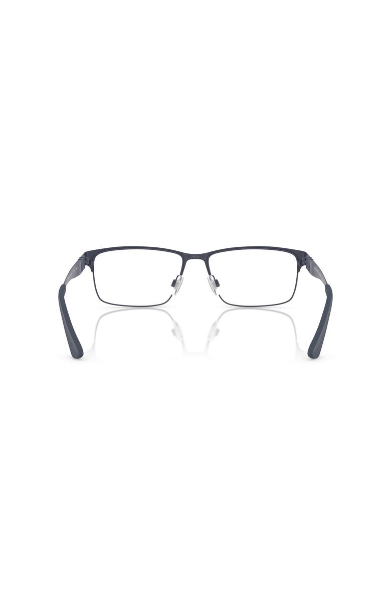 Polo Ralph Lauren 56mm Rectangle optical glasses, Alternate, color, Blue