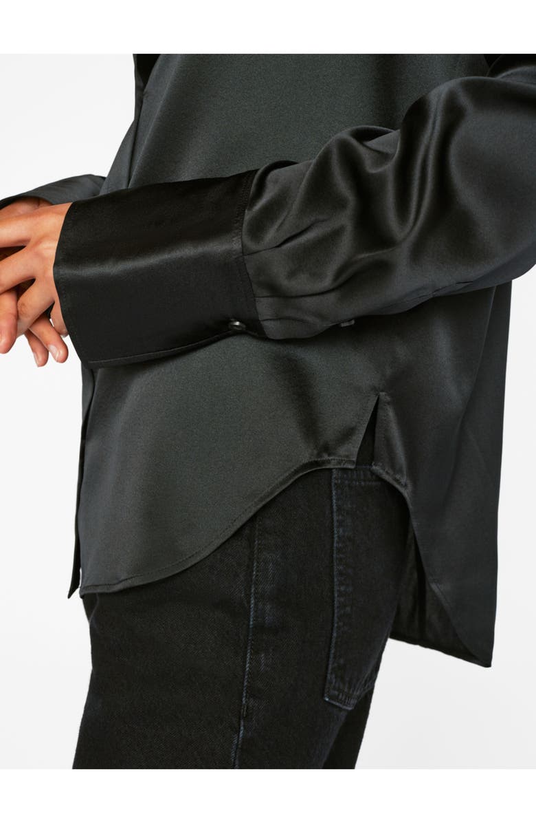 FRAME The Standard Women's Stretch Silk Button-Up Shirt, Alternate, color,