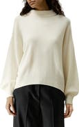 Lilysilk Drop shoulder Wool Sweater