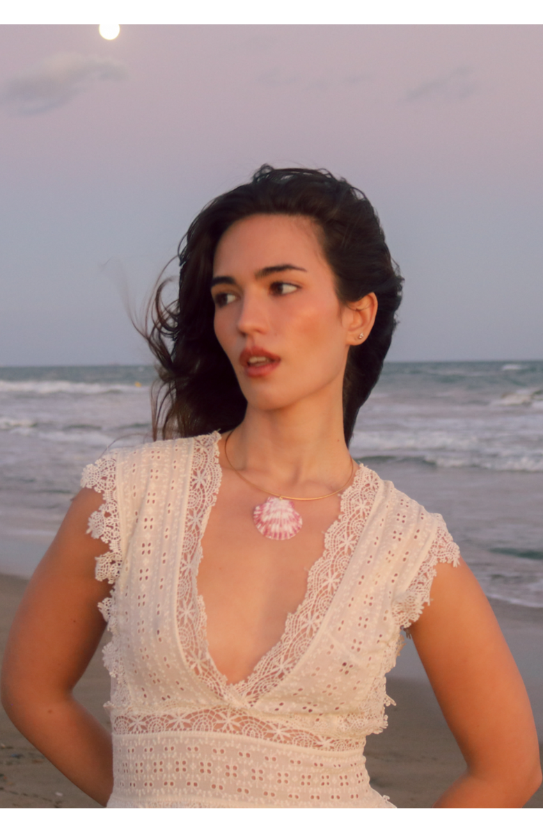 sccollection Serena Necklace, Alternate, color, Pink And White