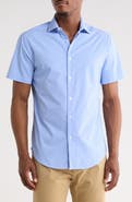 DENIM AND FLOWER Mix Dot Button-Up Shirt