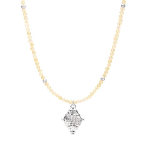 Scorpio Zodiac Choker Necklace