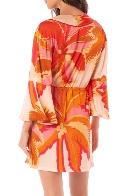 Maaji Jungle Palms Enjoyable Cover-up Dress In Multi