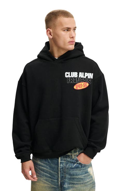 Men's Box Fit Graphic Hoodie