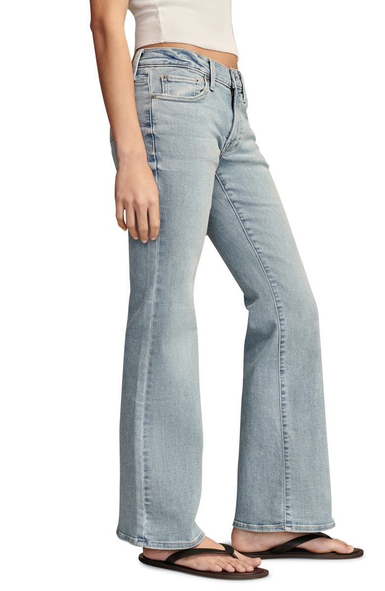 Lucky Brand Sweet Flare Jeans, Alternate, color, 
