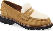 rag & bone Corey Genuine Shearling Penny Loafer