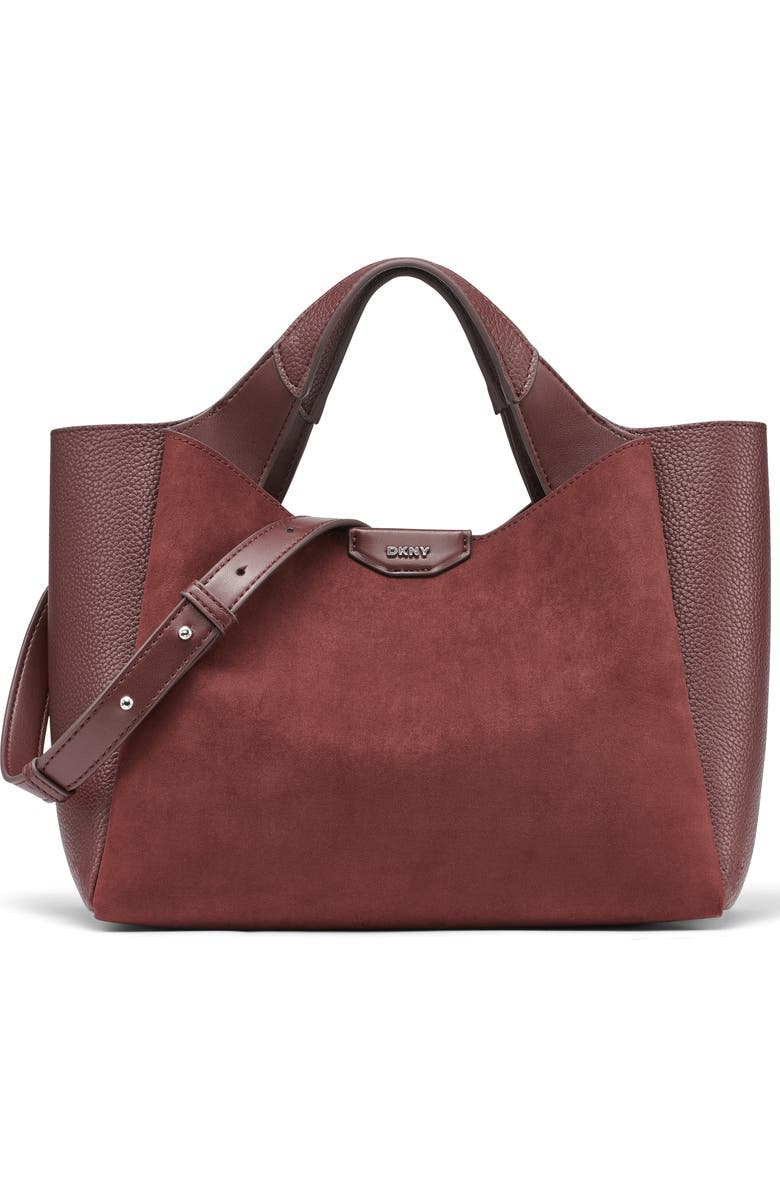 DKNY Willa Satchel, Main, color, Aged Wine