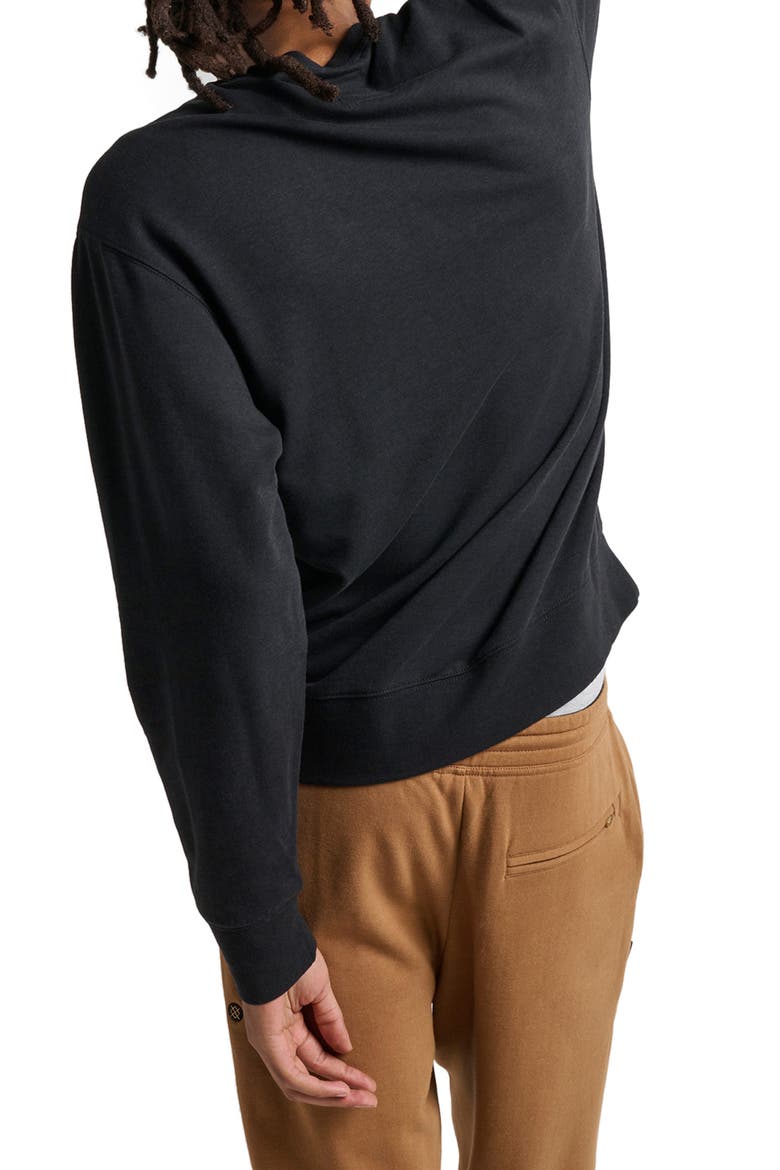 Shelter Butter Blend Long Sleeve T-Shirt, Alternate, color, BLACK