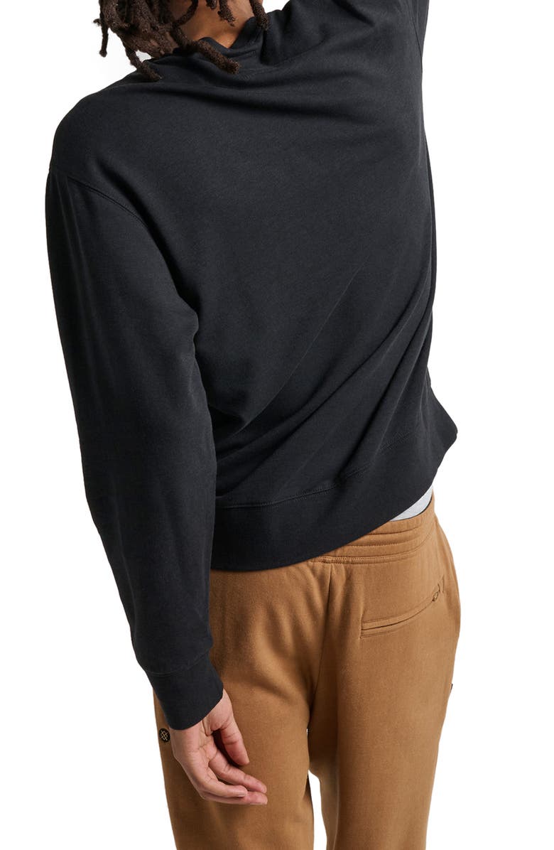 Stance Shelter Butter Blend Long Sleeve T-Shirt, Alternate, color, Black