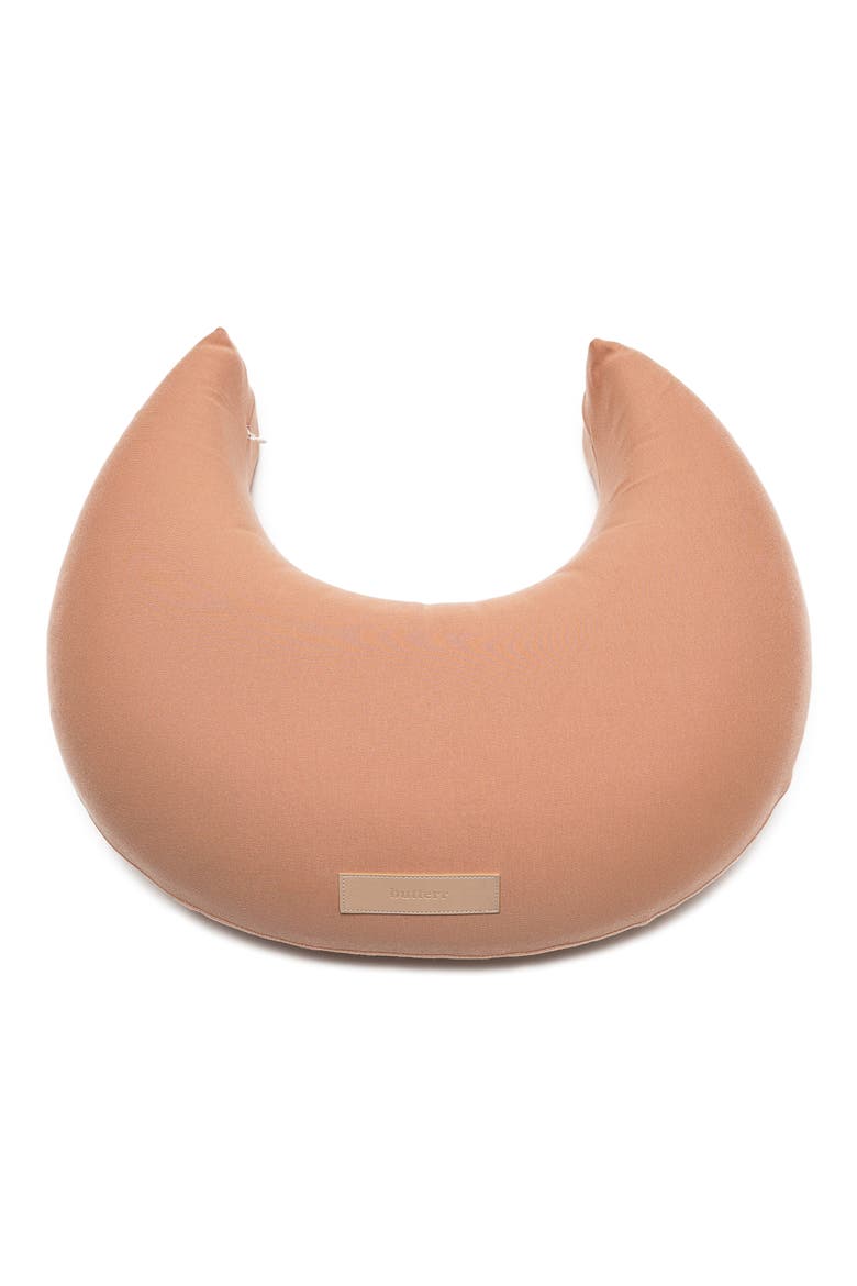 Organic Cotton Nursing Pillow, Main, color, GINGER
