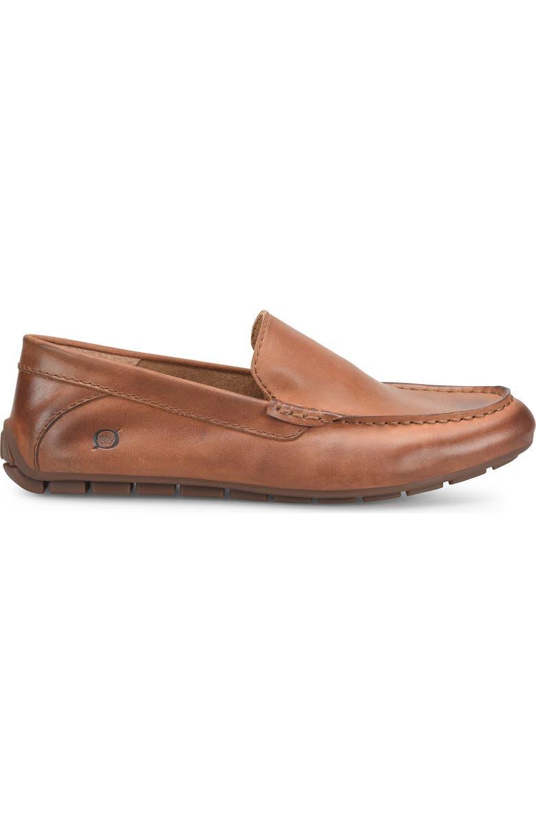 Børn Born Liam Leather Loafer, Alternate, color, Brown Full Grain