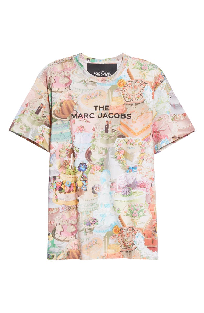Marc Jacobs The Logo Graphic Tee, Alternate, color, 