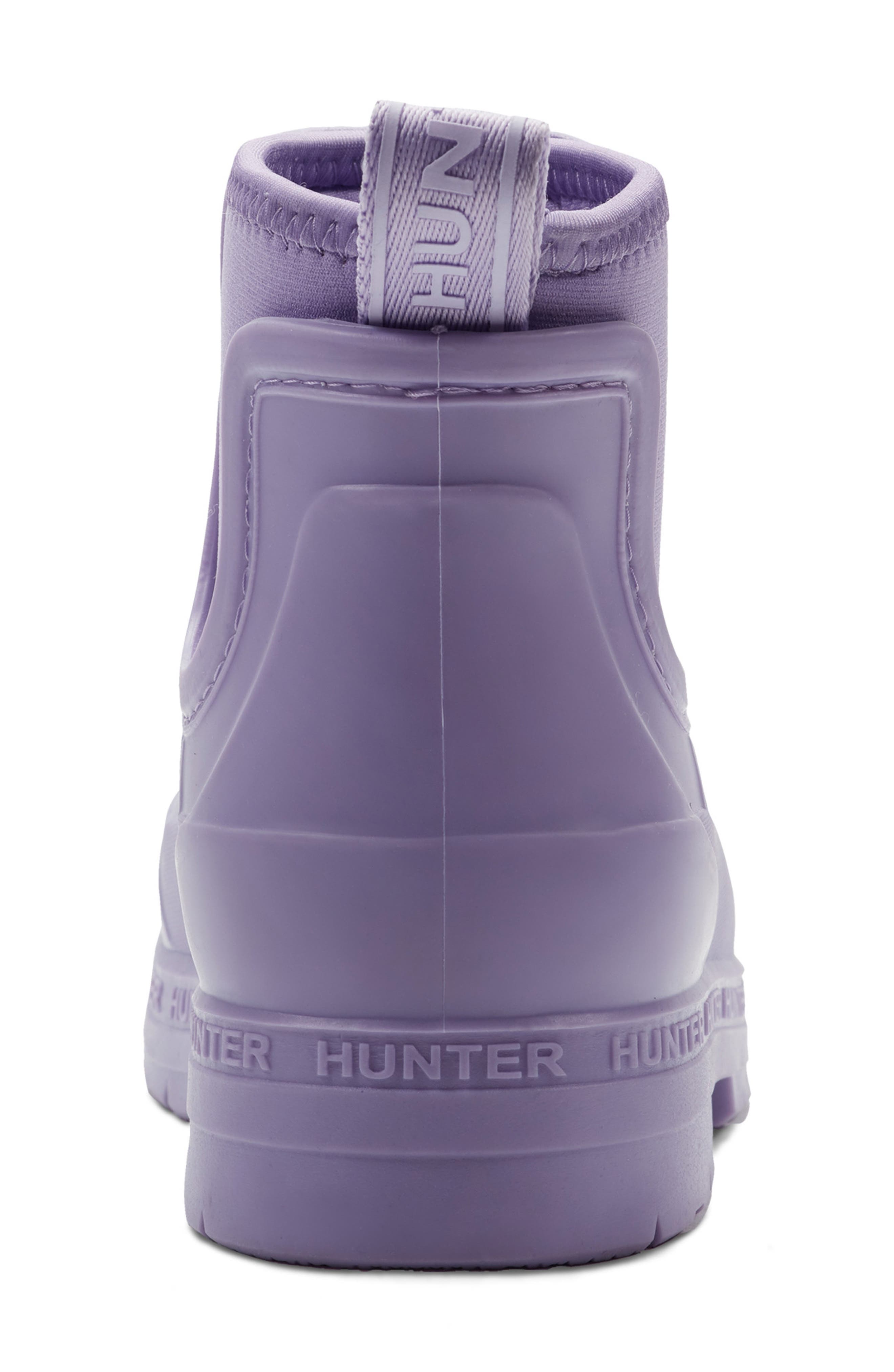Kids' Lass Waterproof Chelsea Boot, Alternate, color, NATURAL PURPLE