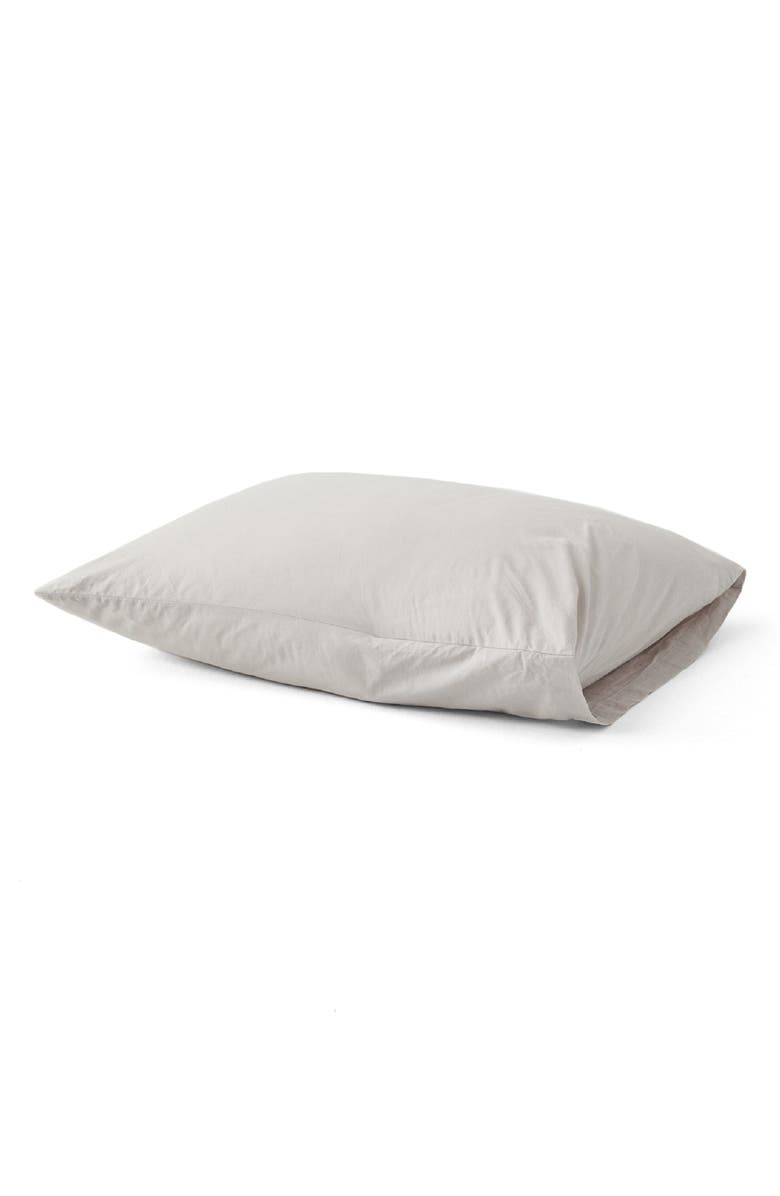 Tekla Organic Cotton Percale Pillowcase, Main, color,