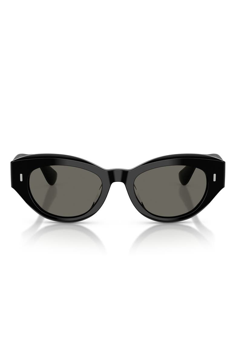 Oliver Peoples 50mm Lerrue Oval Sunglasses, Main, color, 