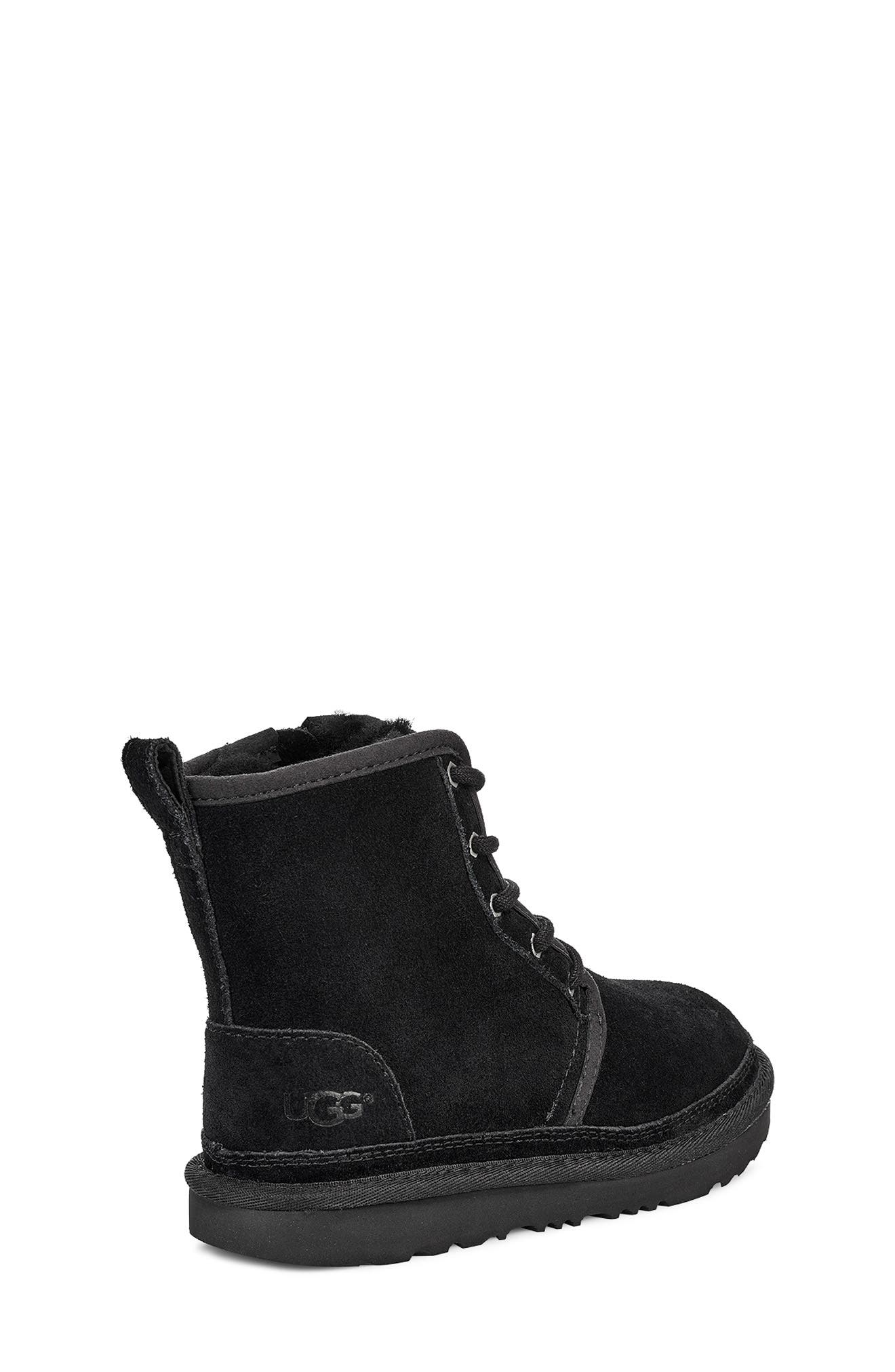 Harkley Lace-Up Boot, Alternate, color, BLACK