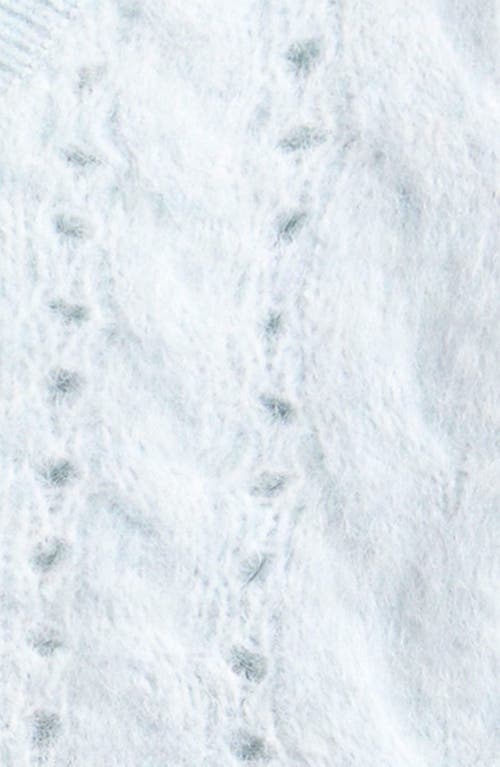 TREASURE & BOND TREASURE & BOND KIDS' FUZZY CARDIGAN SWEATER