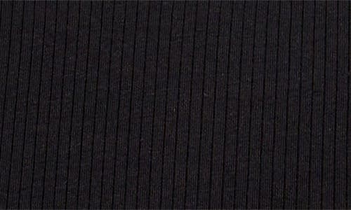 On Gossamer Cabana Cotton Rib Bikini In Black