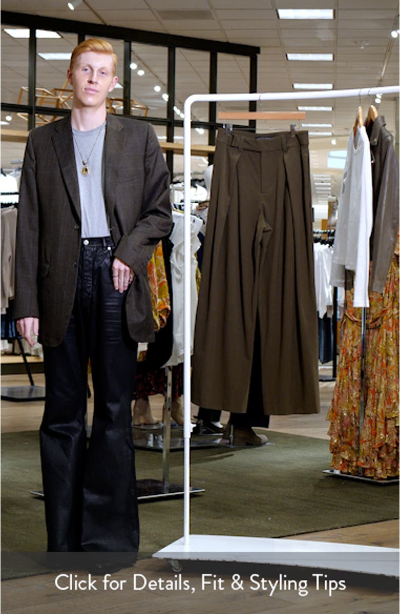 Pleat Front Wide Leg Pants, sales video thumbnail