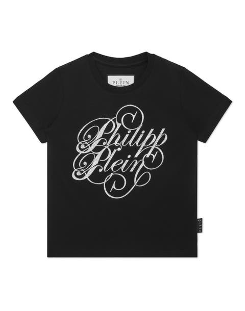 T-shirt Round Neck Ss Coursive Boy