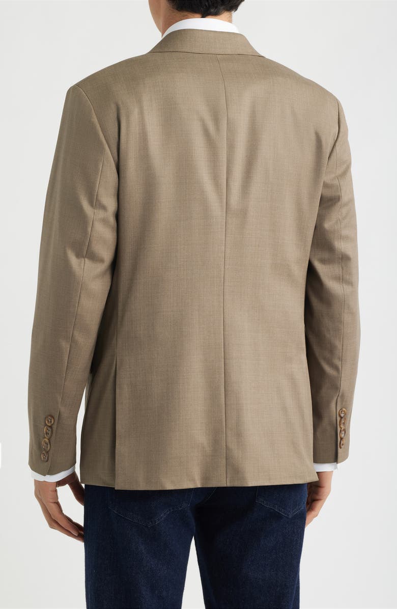 Bonobos Jetsetter Standard Fit Tan Mélange Stretch Wool Sport Coat, Alternate, color, Tan