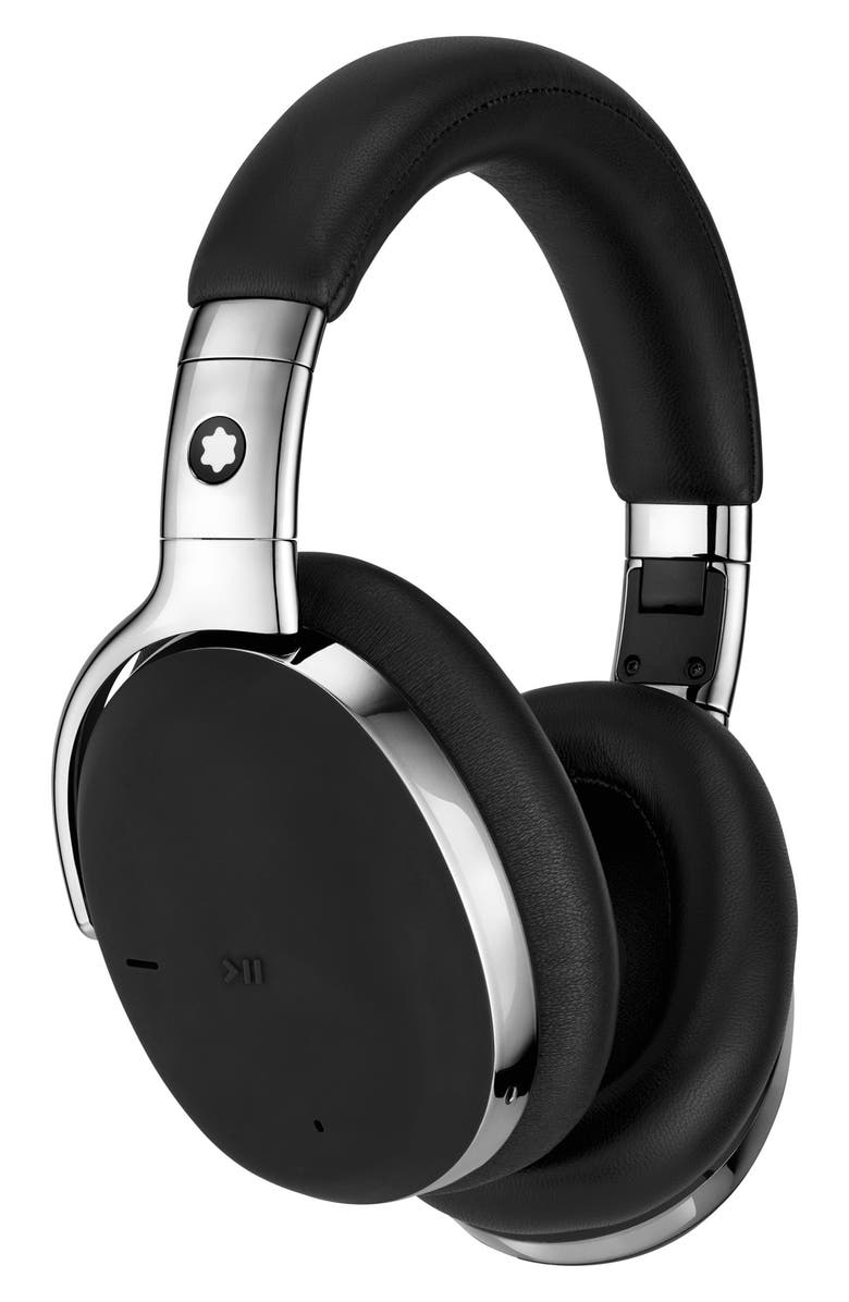 Montblanc MB01 Noise Canceling Bluetooth<sup>®</sup> Headphones, Alternate, color, Black