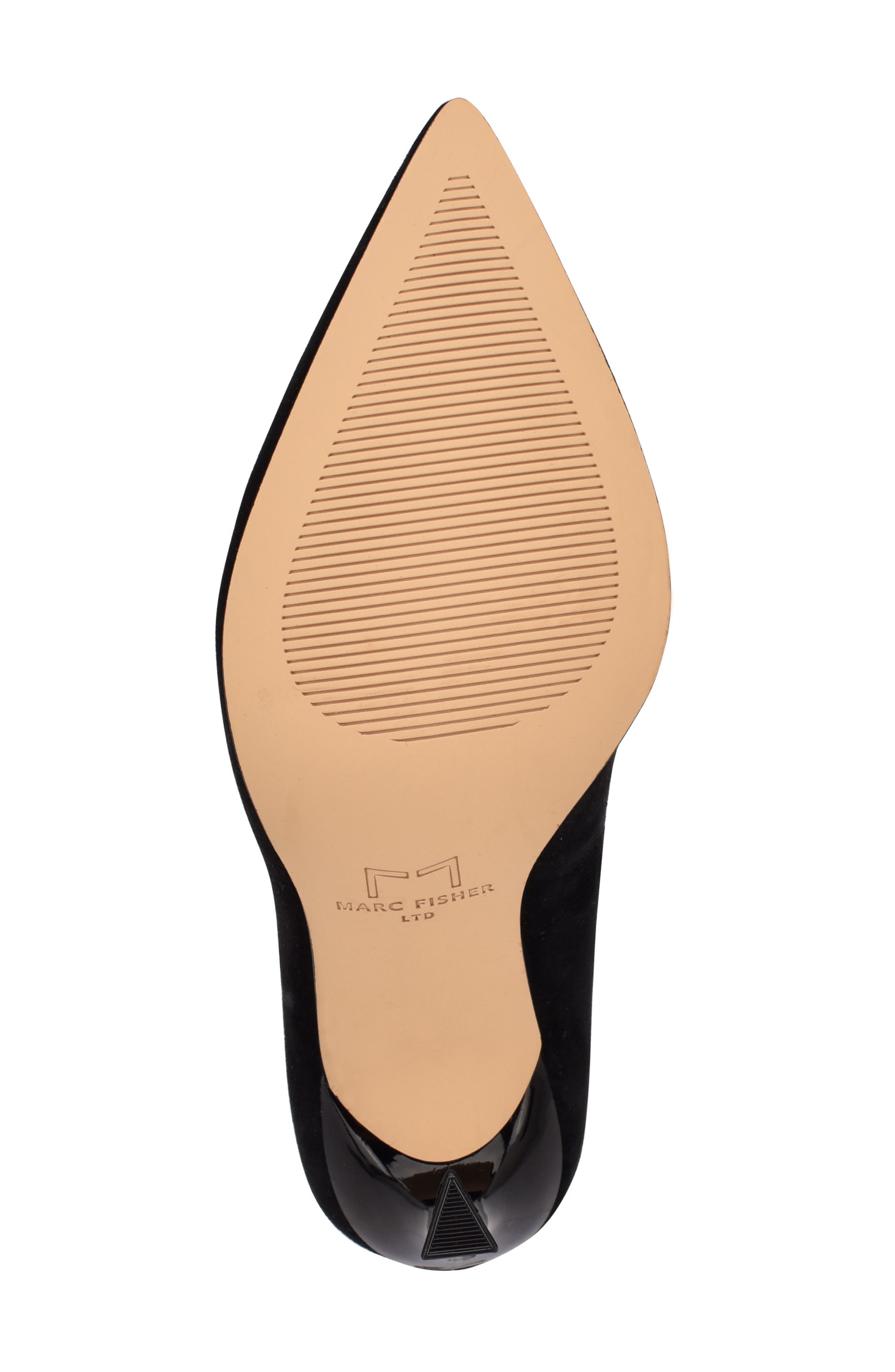 Sassie Pointed Toe Pump, Alternate, color, BLACK